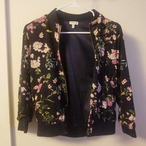 Kids Floral Zip Jacket